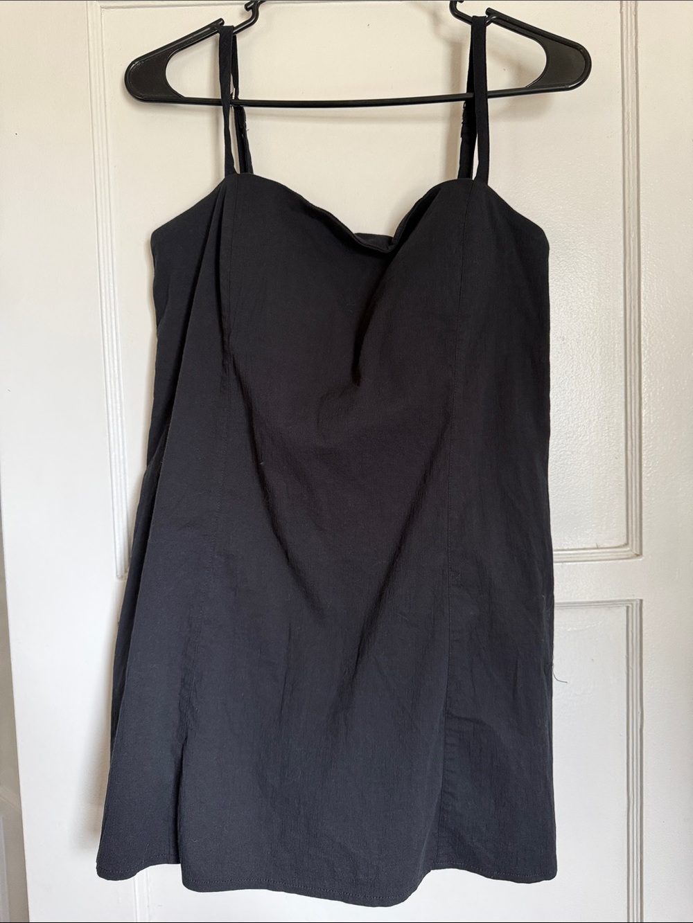 Abercrombie & Fitch Black Mini Cami Dress